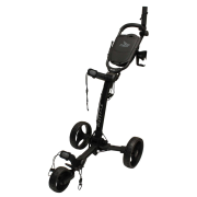 Axglo Tri-Lite 3 Wheel Golf Trolley - Black