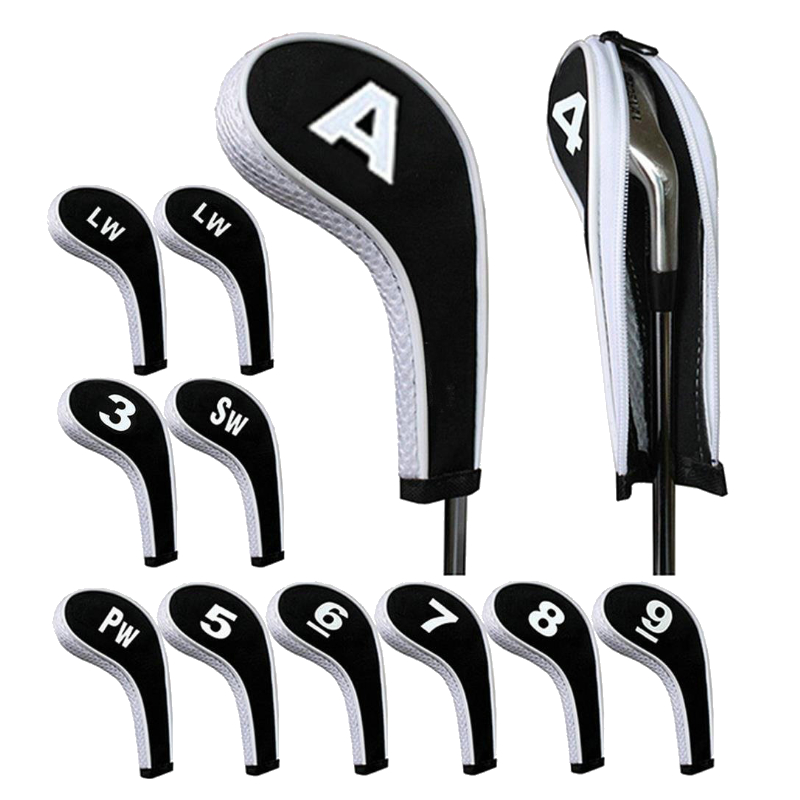 CG 10 Longneck Neoprene Iron Covers - Black/White