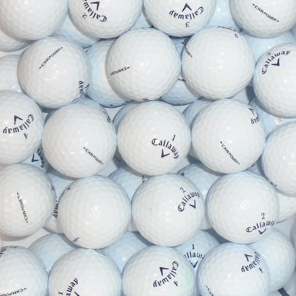 Callaway CXR Mix of Lake Golf Balls - 36 Balls