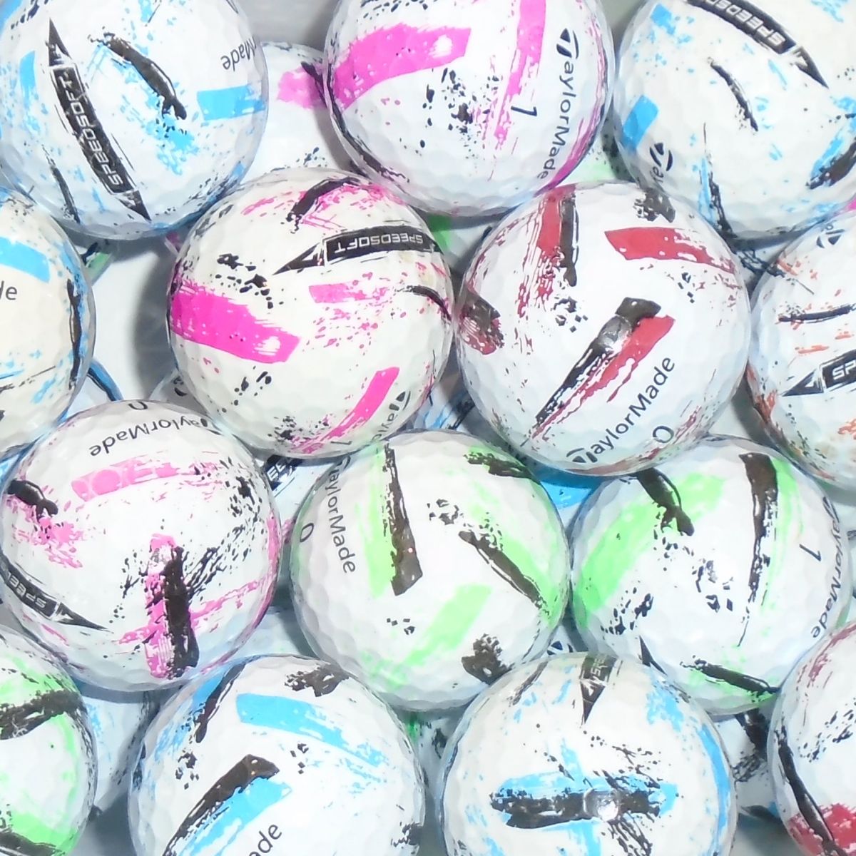 Callaway Supersoft Colour Mix of Lake Golf Balls - 23 Balls