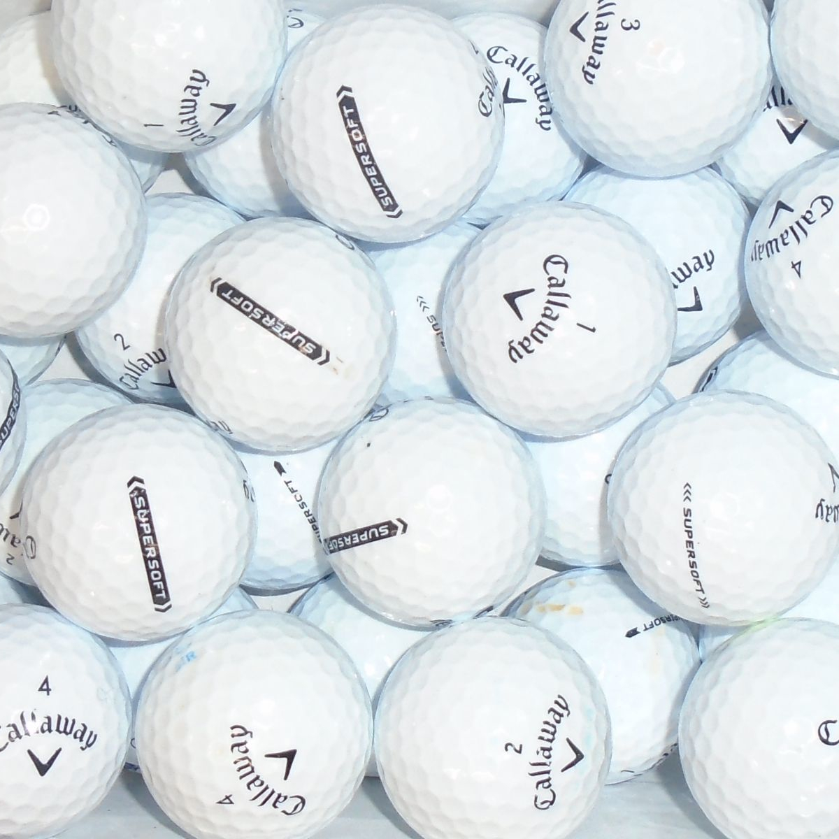 Callaway Supersoft Lake Golf Balls - 32 Balls