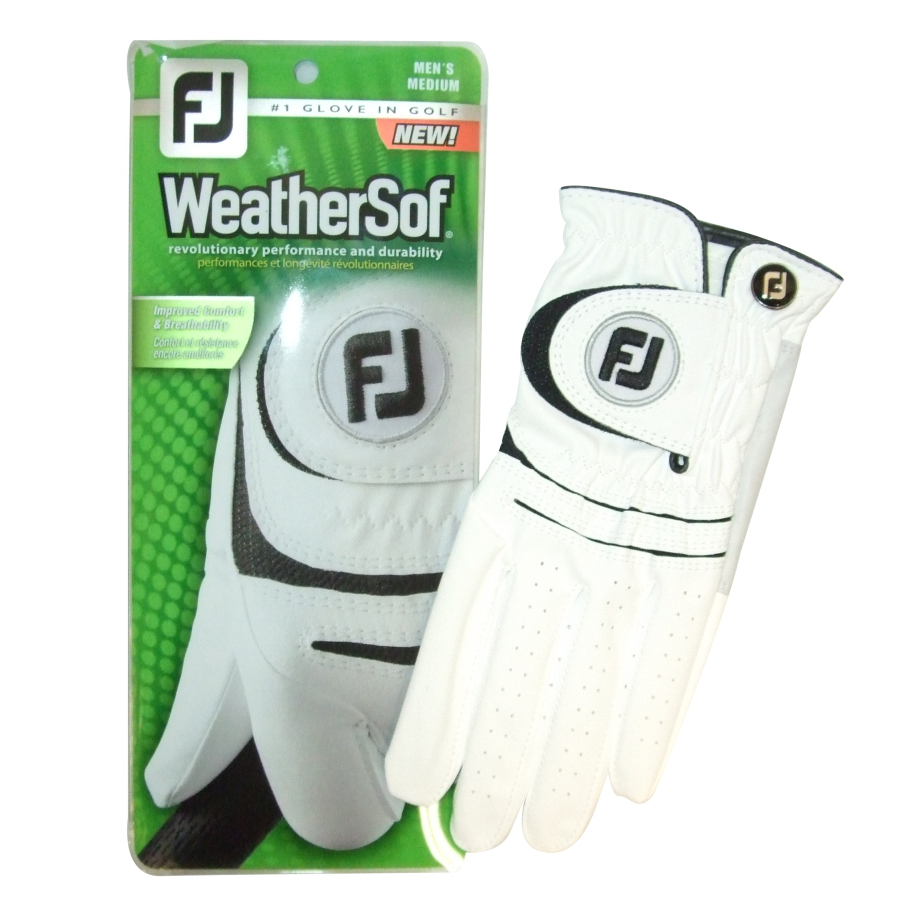 Footjoy WeatherSof White Golf Glove