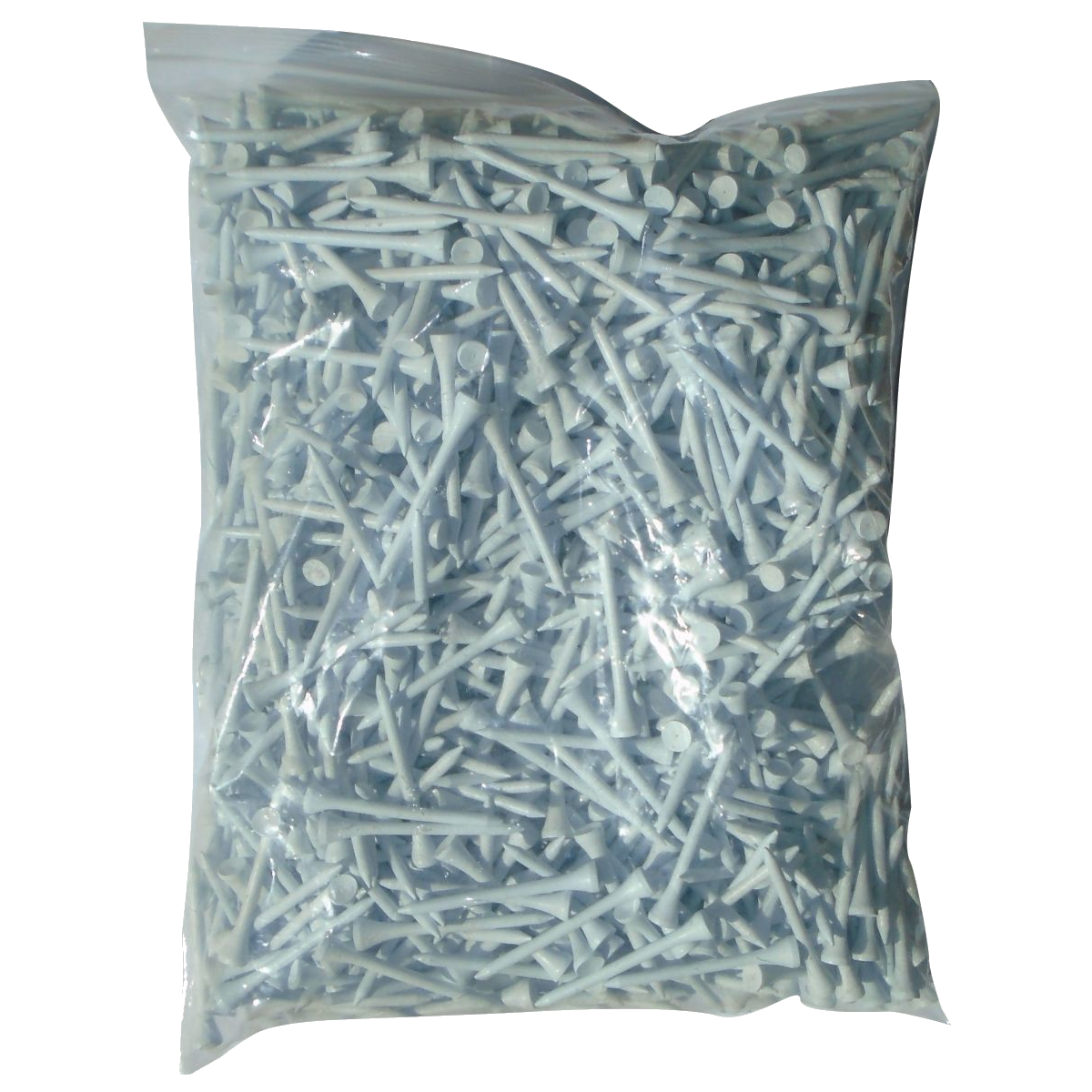 CG Extra Long Wooden Tees - White - 70mm x 250 Tees