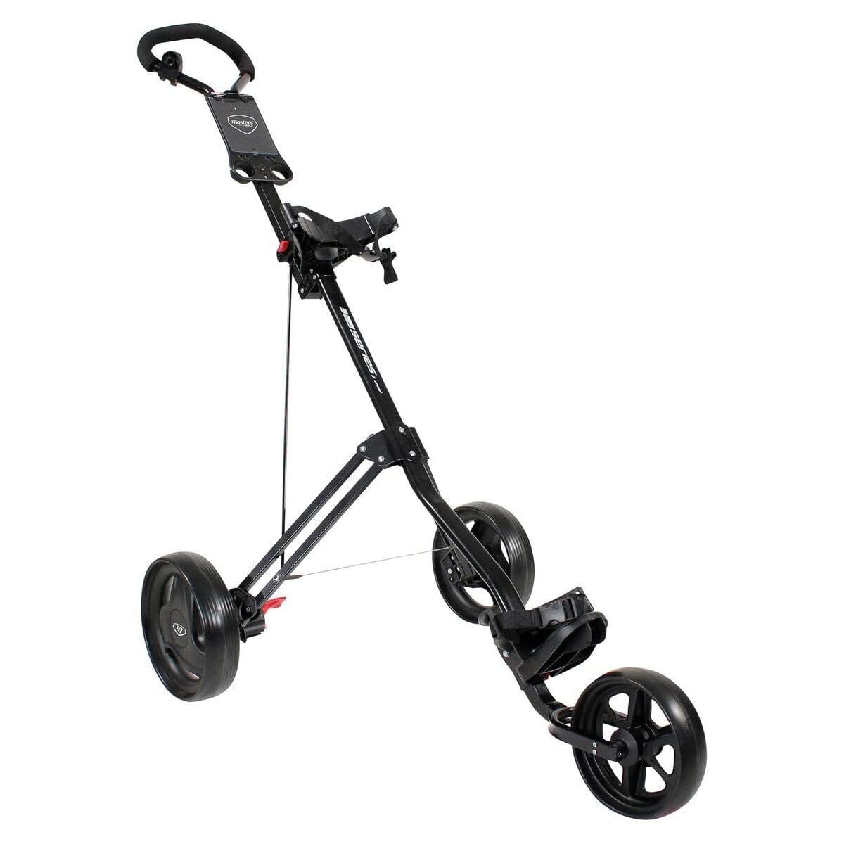 Masters 3 Series 3 Wheel Golf Trolley - Black