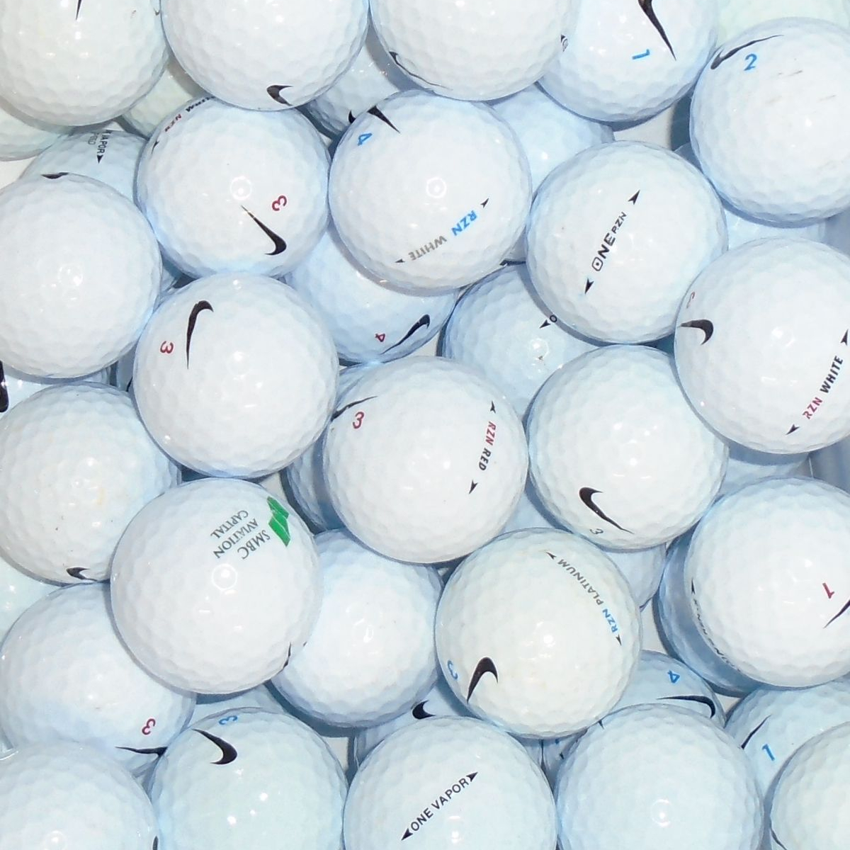 Nike RZN Lake Golf Balls - 28 Balls