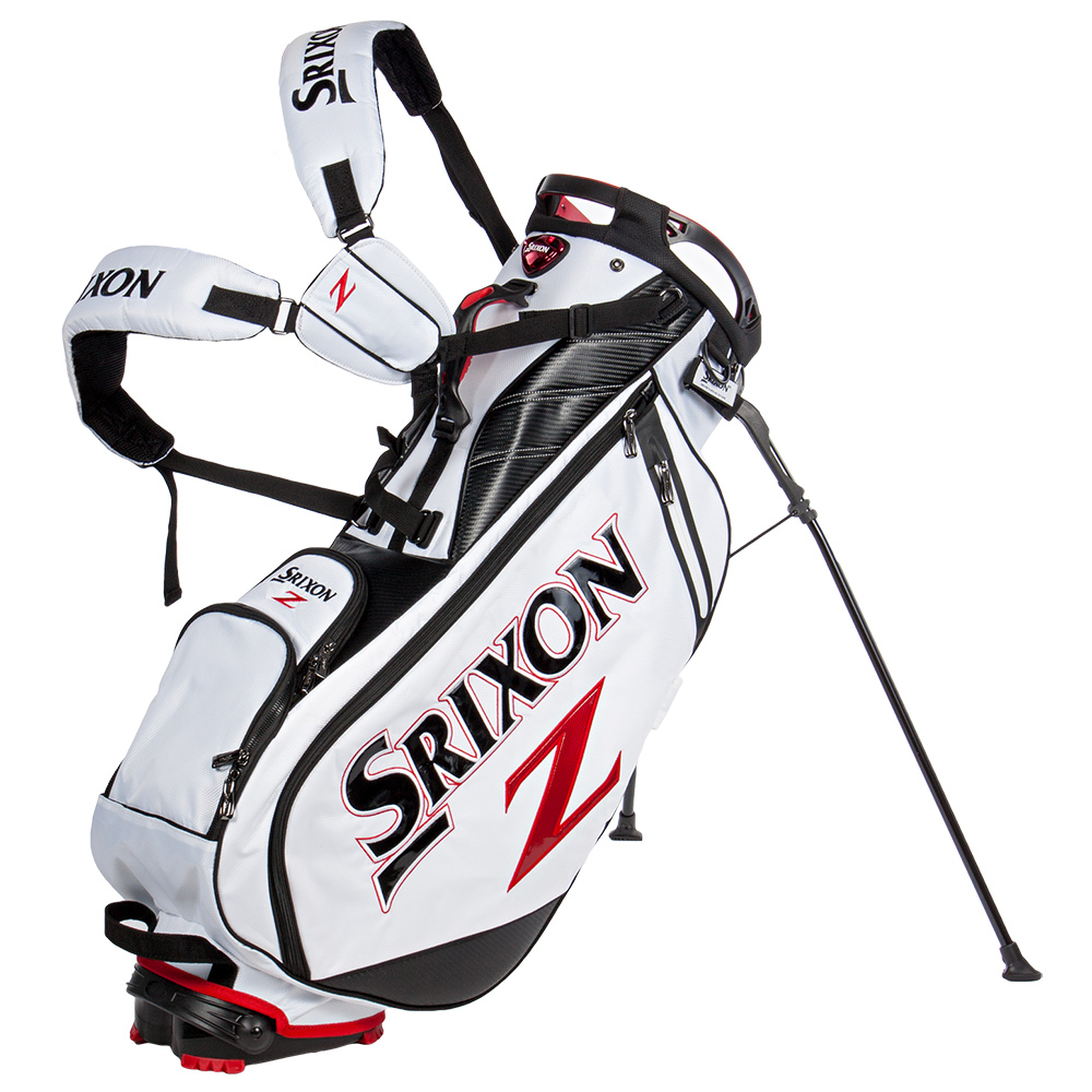 Cole Golf Srixon Tour Stand Bag White Srixon Tour Stand Bag White