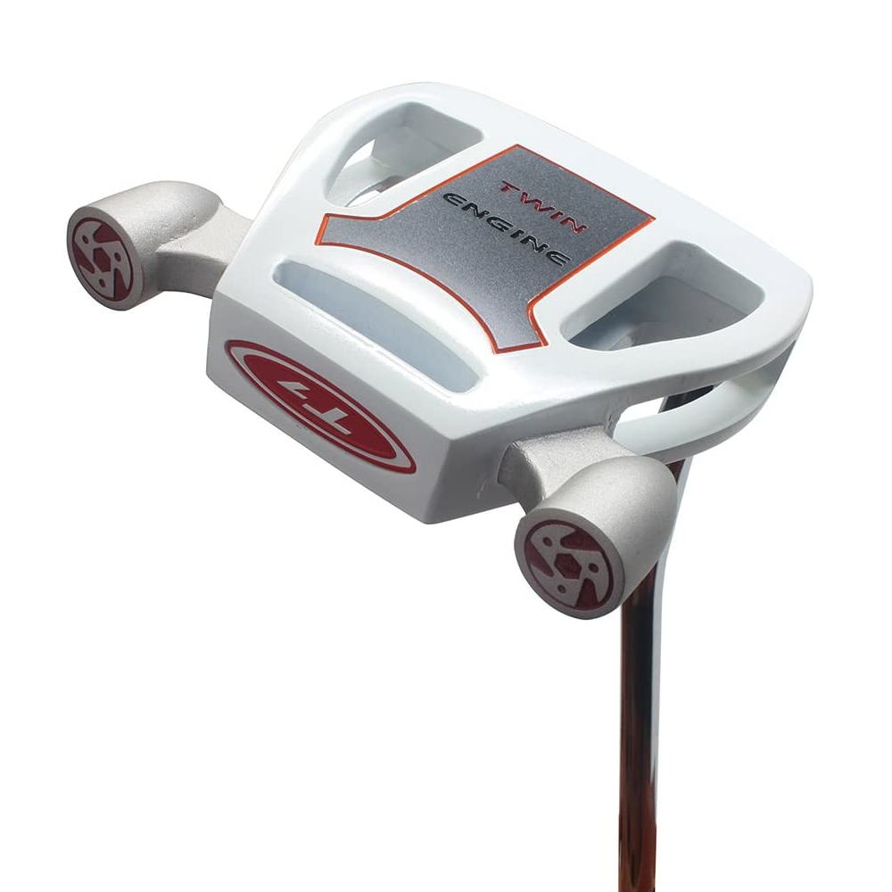T7 Twin Engine Mallet Putter - White - RH