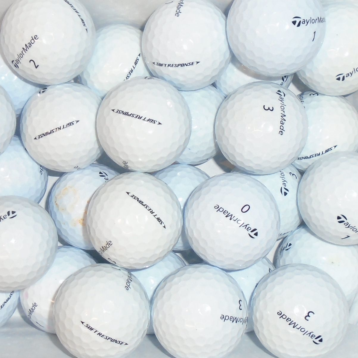 Taylormade Soft Response Lake Golf Balls - 30 Balls