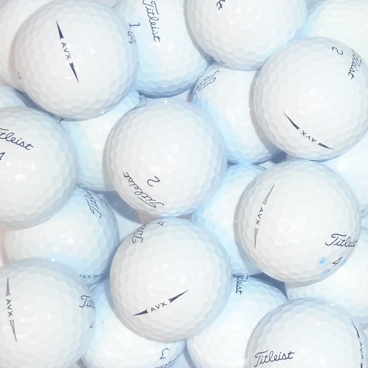 Titleist AVX - Pearl/A Grade Lake Golf Balls - 23 Balls