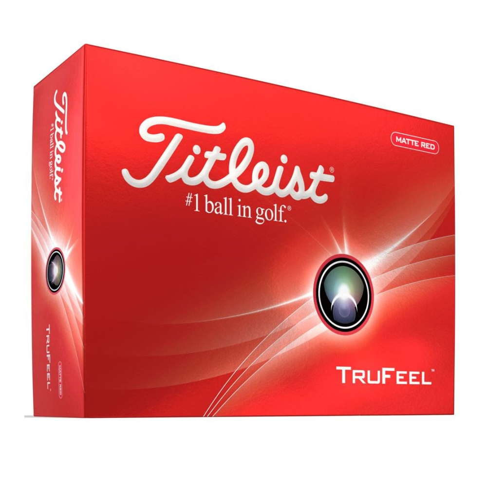 Titleist Tru Feel White Golf Balls - 12 Balls
