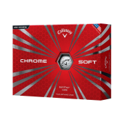 Callaway Chrome Soft White Golf Balls - 2017