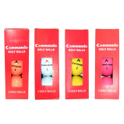 Commando Pitch & Putt Balls - 3 Pack