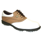 Footjoy Hydrolite Golf Shoes - White/Taupe