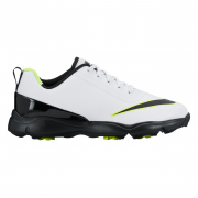Nike Control Junior Golf Shoes - White/Black