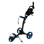 Axglo Tri-Lite 3 Wheel Golf Trolley - Black/Blue