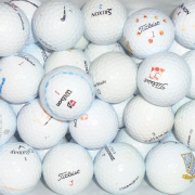 Branded Mix of White Lake Golf Balls - B-Grade - 70 Balls