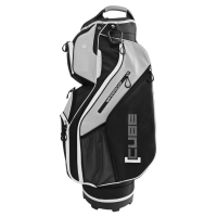 Cube Deluxe Cart Bag - Black/Grey/White Trim