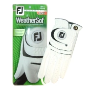 Footjoy WeatherSof White Golf Glove