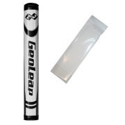 Geoleap Eagle 3.0 PU Round Putter Grip - Black with 2 Grip Tape Strips