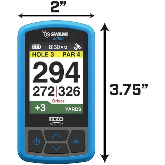 Izzo Swami 6000i Golf GPS - Blue
