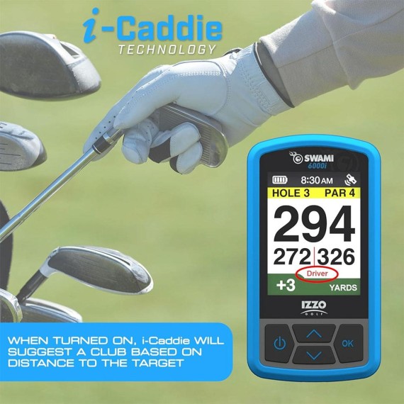 Izzo Swami 6000i Golf GPS - Blue