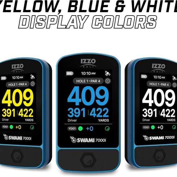 Izzo Swami 7000i Golf GPS - Blue