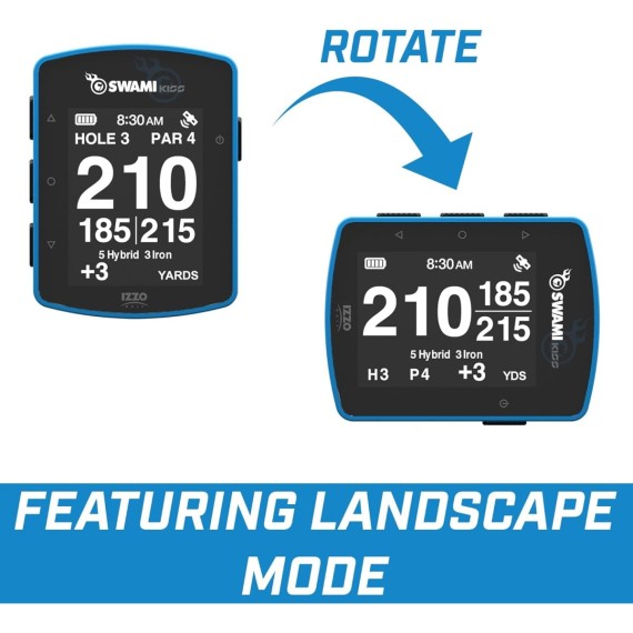 Izzo Swami Kiss 2.0 Golf GPS - Blue