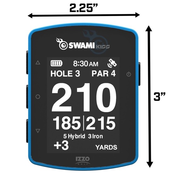 Izzo Swami Kiss 2.0 Golf GPS - Blue