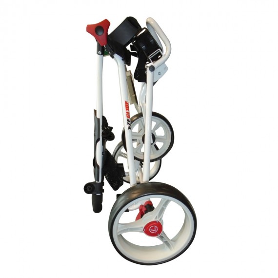 Longridge Eze Glide Cruiser 3 Wheel Golf Trolley - White