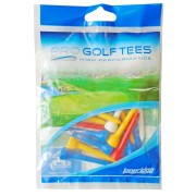 Longridge 20 Mixed Long Plastic Tees - 50mm