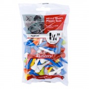 Masters Mixed Short Plastic Tees - 32mm