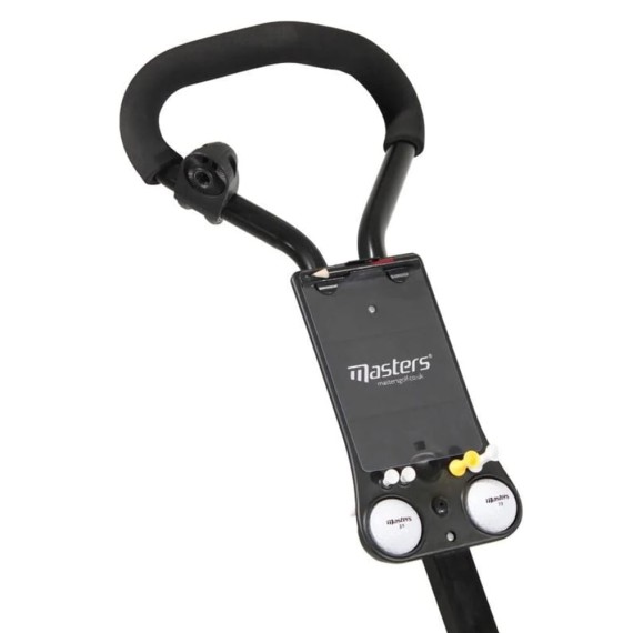 Masters 3 Series 3 Wheel Golf Trolley - Black