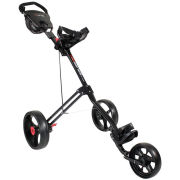 Masters 5 Series 3 Wheel Golf Trolley - Black