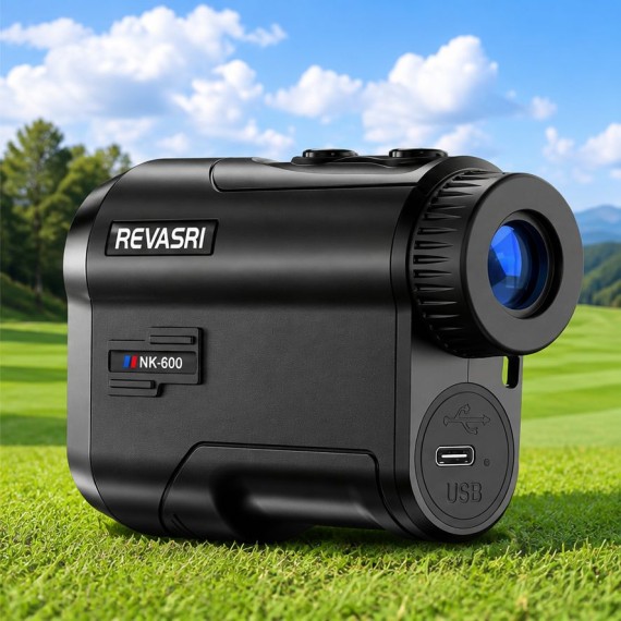 Revasri 600mt Laser Range Finder with Pin-Lock