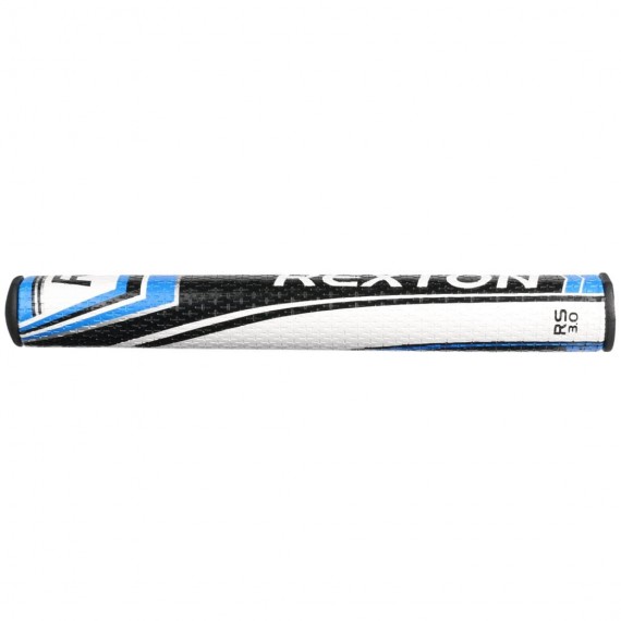 Rexton RS 3.0 PU Straight Putter Grip - Black/Blue with 2 Grip Tape Strips