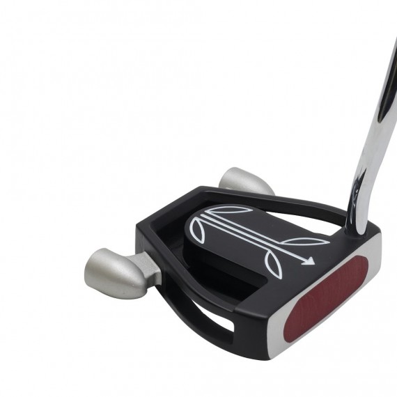 T7 Twin Engine Mallet Putter - Black - RH