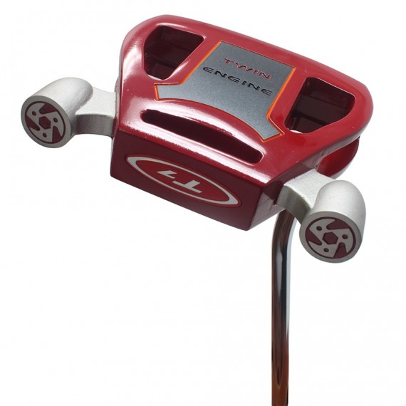 T7 Twin Engine Mallet Putter - Red - RH
