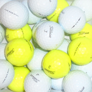 Titleist AVX White & Yellow Mix - Pearl/A Grade Lake Golf Balls - 22 Balls