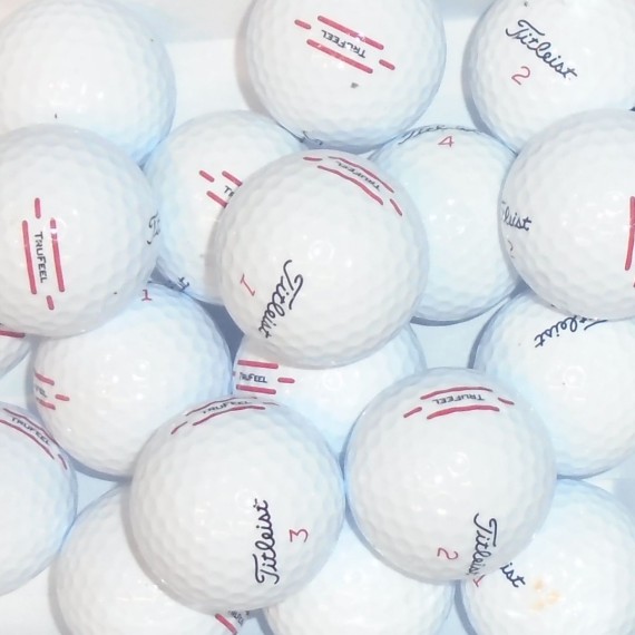 Titleist Tru Feel Lake Golf Balls - 80 Balls