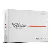 Titleist Velocity White Golf Balls - 12 Balls