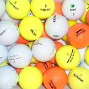 Value Branded Colour Mix of Lake Golf Balls - 40 Balls