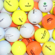Value Branded Colour Mix of Lake Golf Balls - 50 Balls
