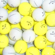 Callaway Supersoft Lake Golf Balls - White & Yellow Mix - 48 Balls
