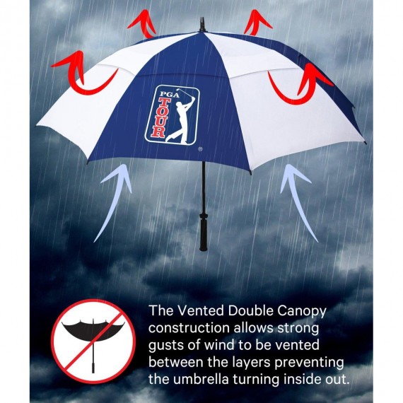 PGA Tour Double Canopy Umbrella