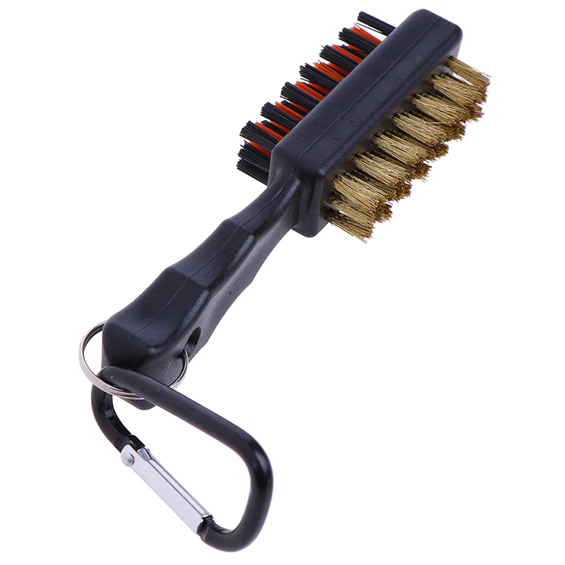 CG Opti Club Cleaner Brush with Carabiner Clip